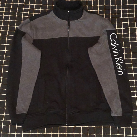 calvin klein sweat jacket